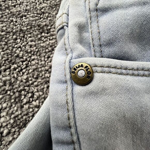Beija Flor‎ Jeans Womens Light Wash Size 10 - Picture 6 of 11